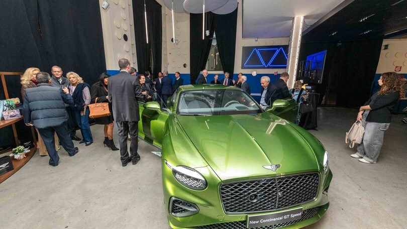 Nuova Bentley Continental GT, al MAXXI di Roma il debutto ufficiale italiano