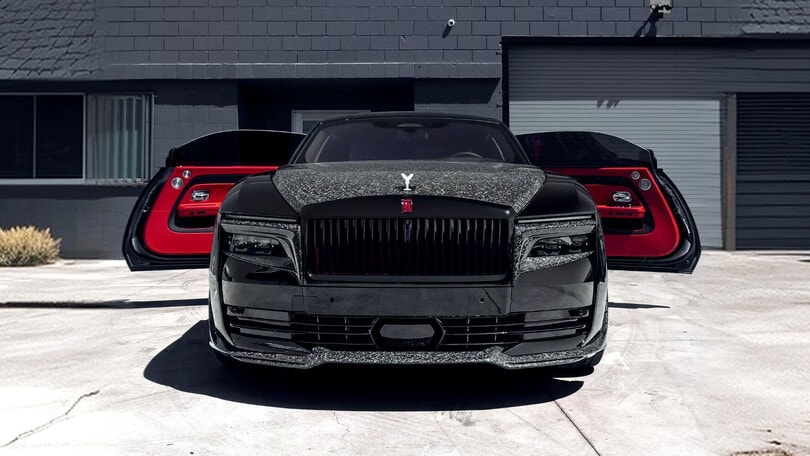 Rolls-Royce Spectre by 1016 Industries, trionfo di carbonio