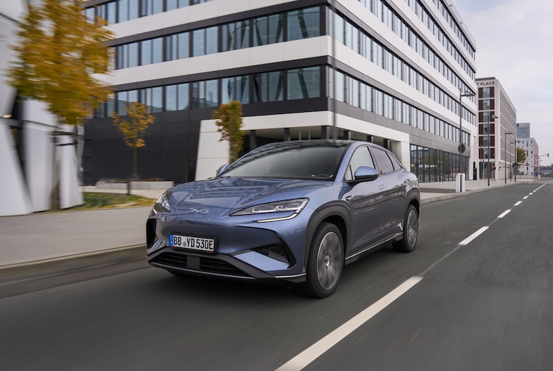 BYD continua a sognare con il test drive della nuova Sealion 7