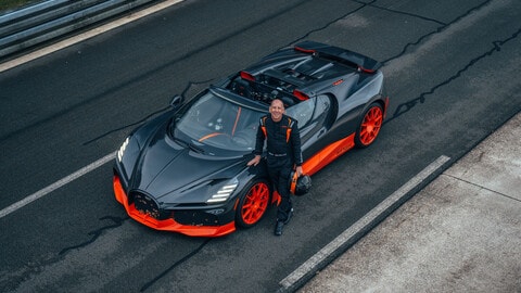 Bugatti W16 Mistral, nuovo record di velocità