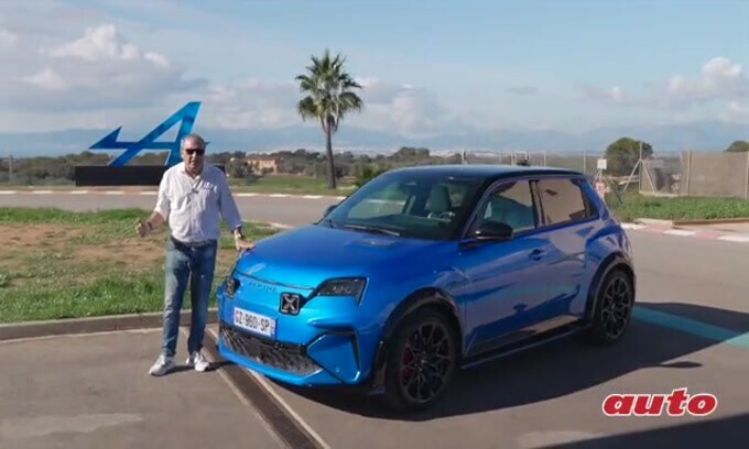 Alpine A290, il test