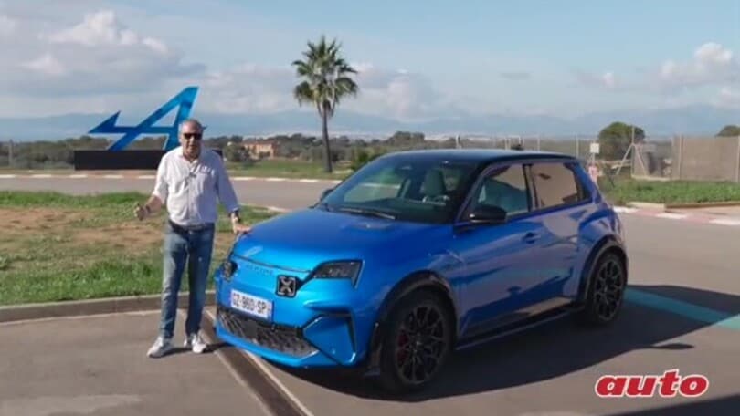 Alpine A290, il test