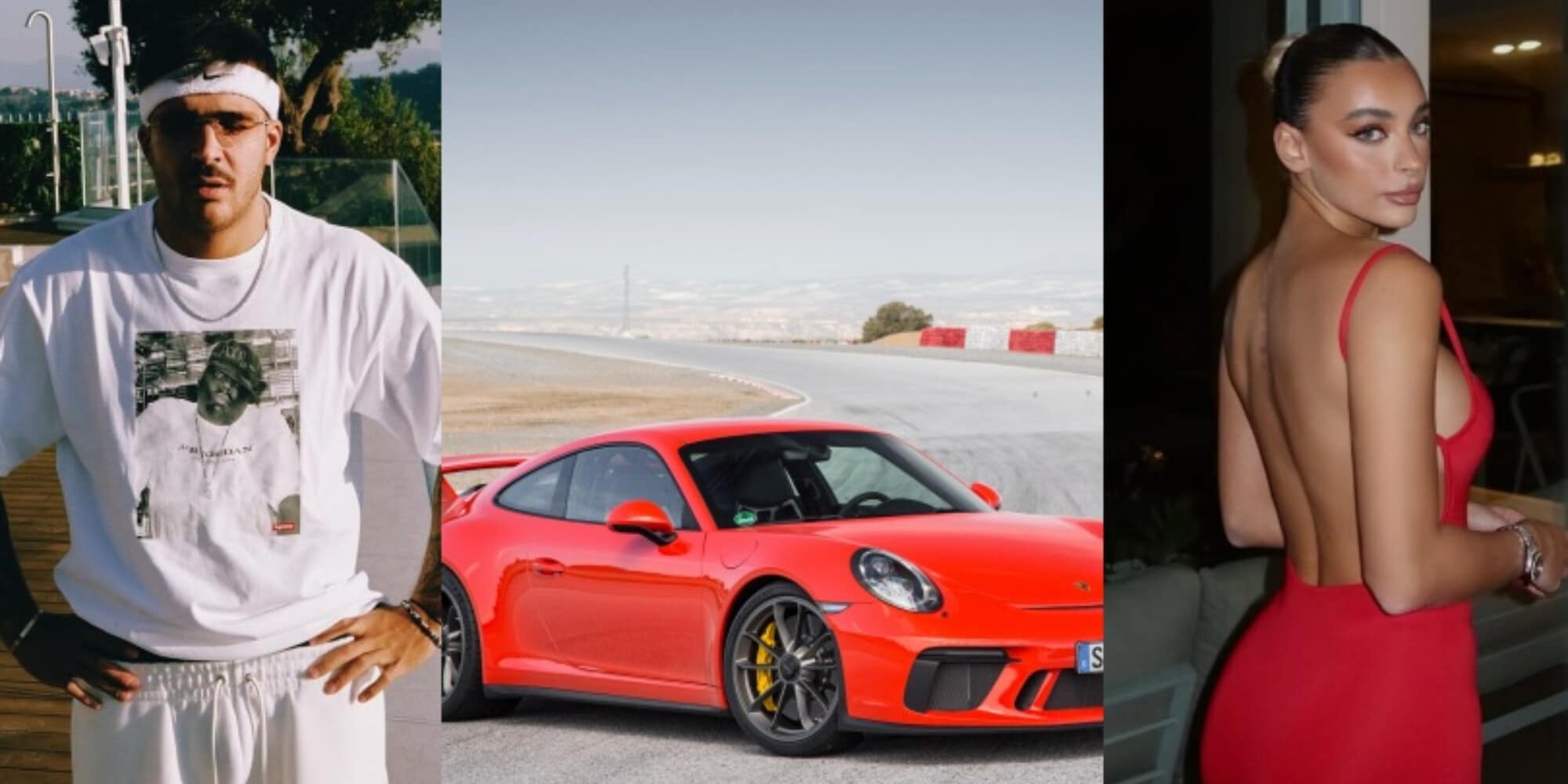 Geolier e Chiara Frattesi, amore a tutta velocità in Porsche