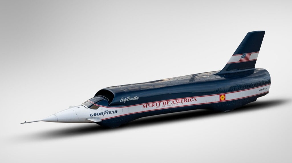 La supersonica Spirit of America Sonic I all'asta per quasi 1 milione di euro