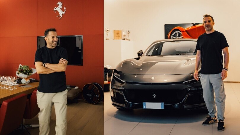Del Piero si regala una Ferrari Purosangue: supercar da re