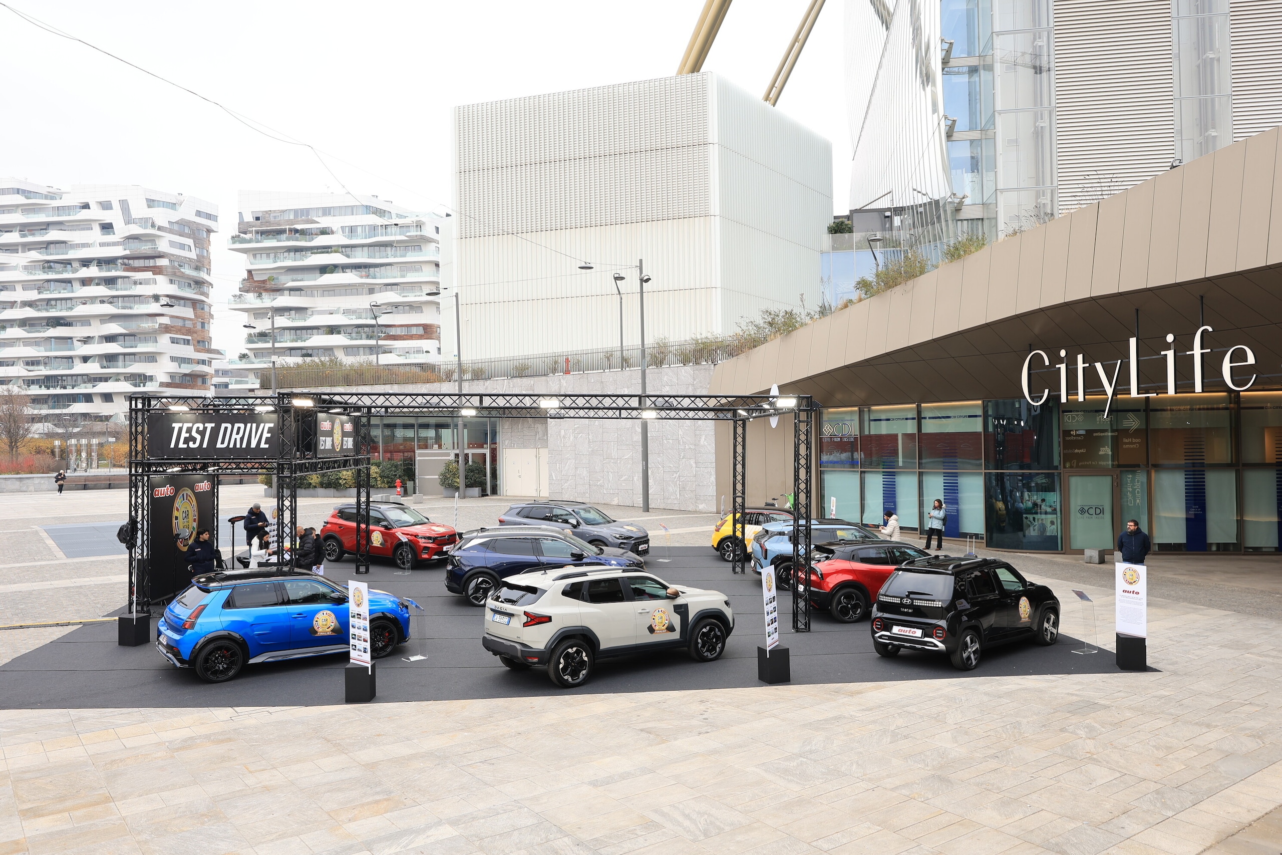 The Car of The Year 2025, i test drive di Milano