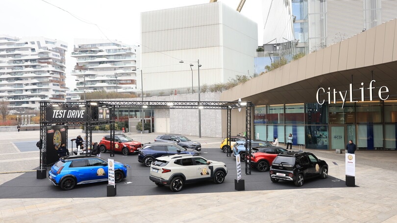 The Car of The Year 2025, i test drive di Milano