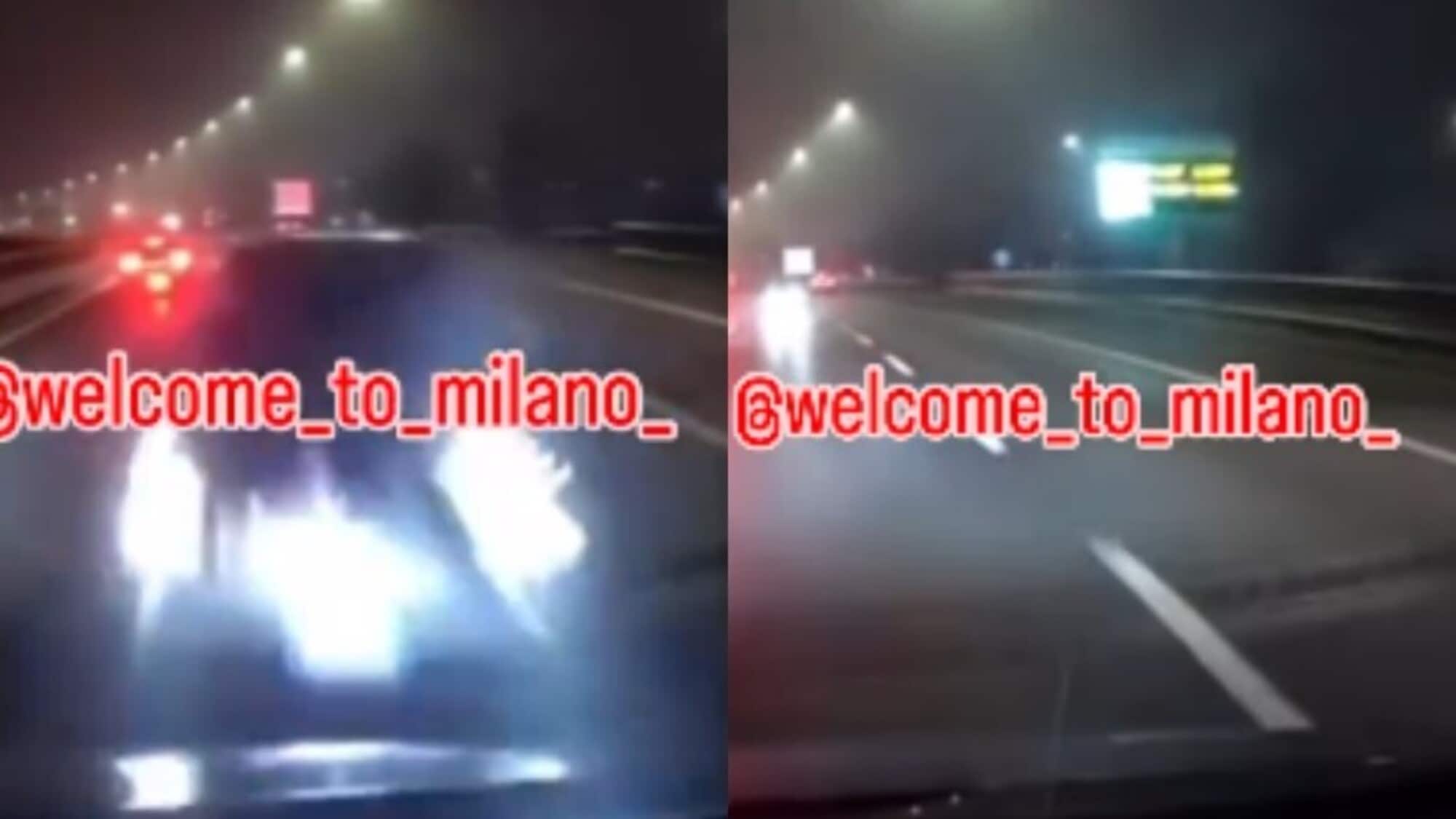 Viaggia contromano in Tangenziale: il frontale con l'altra auto è scioccante