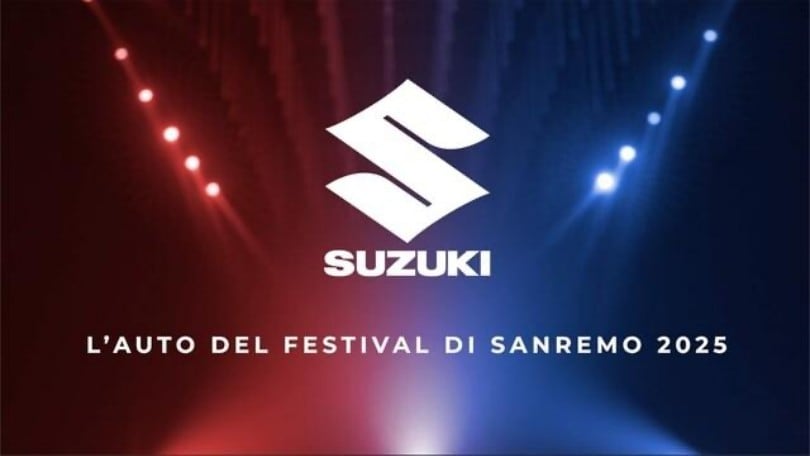 Suzuki: è lei l'Auto del Festival di Sanremo 2025