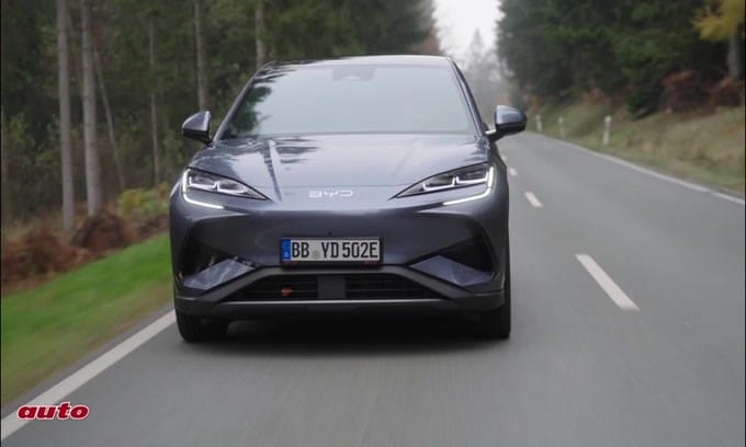 BYD Sealion 7, la prova