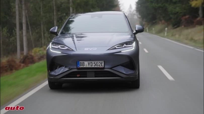 BYD Sealion 7, la prova