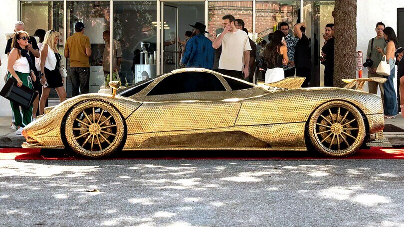 Pagani Zonda Carpincho, l'opera d'arte omaggio a Messi