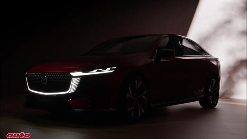 Nuova Mazda 6e, eccola vista dal vivo