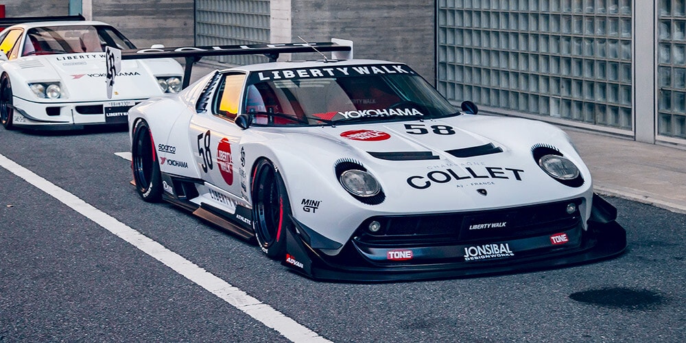Lamborghini Miura, il tuning estremo arriva dal Giappone