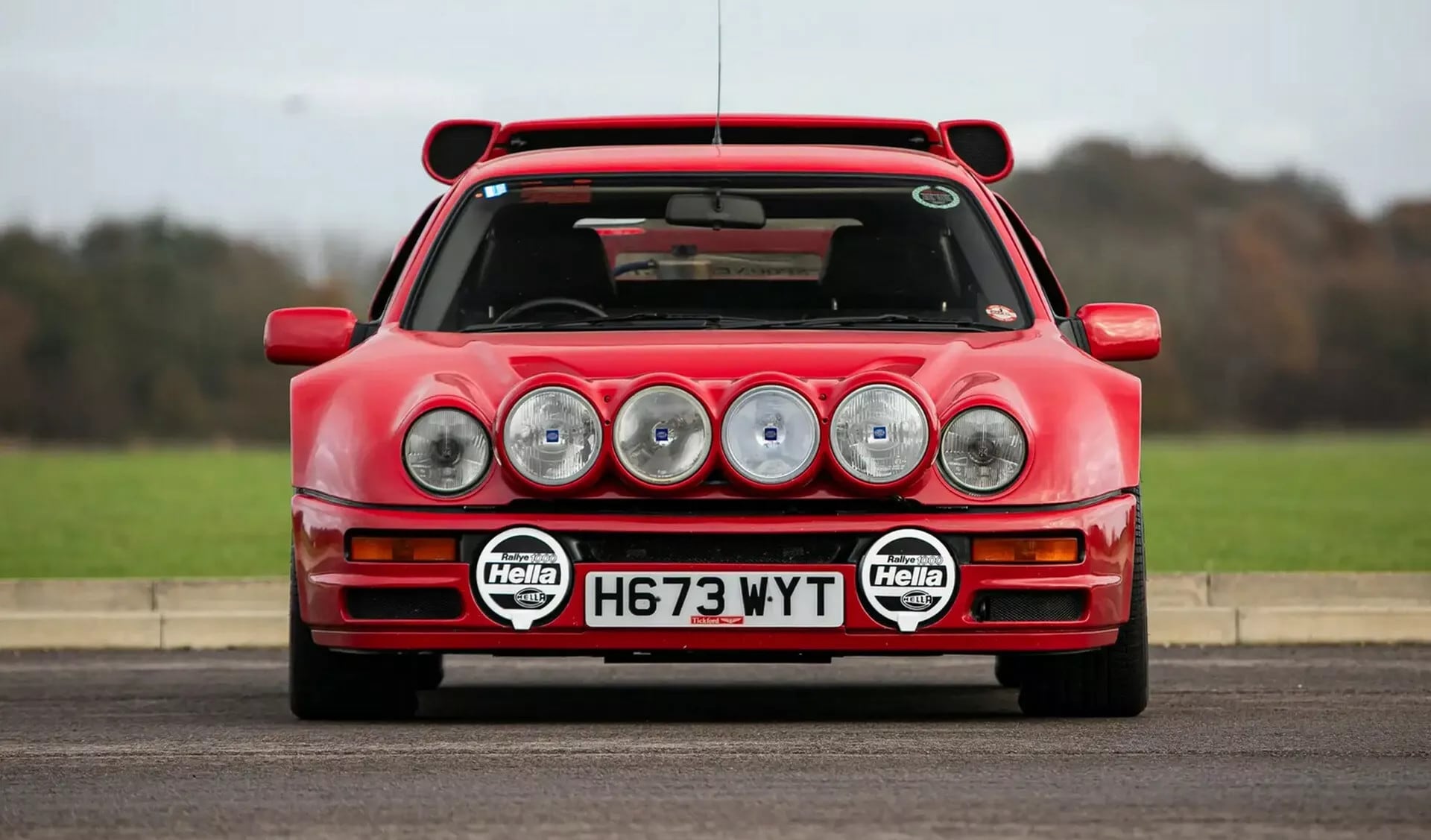 La rarissima Ford RS200 S all'asta da Iconic Auctioneers