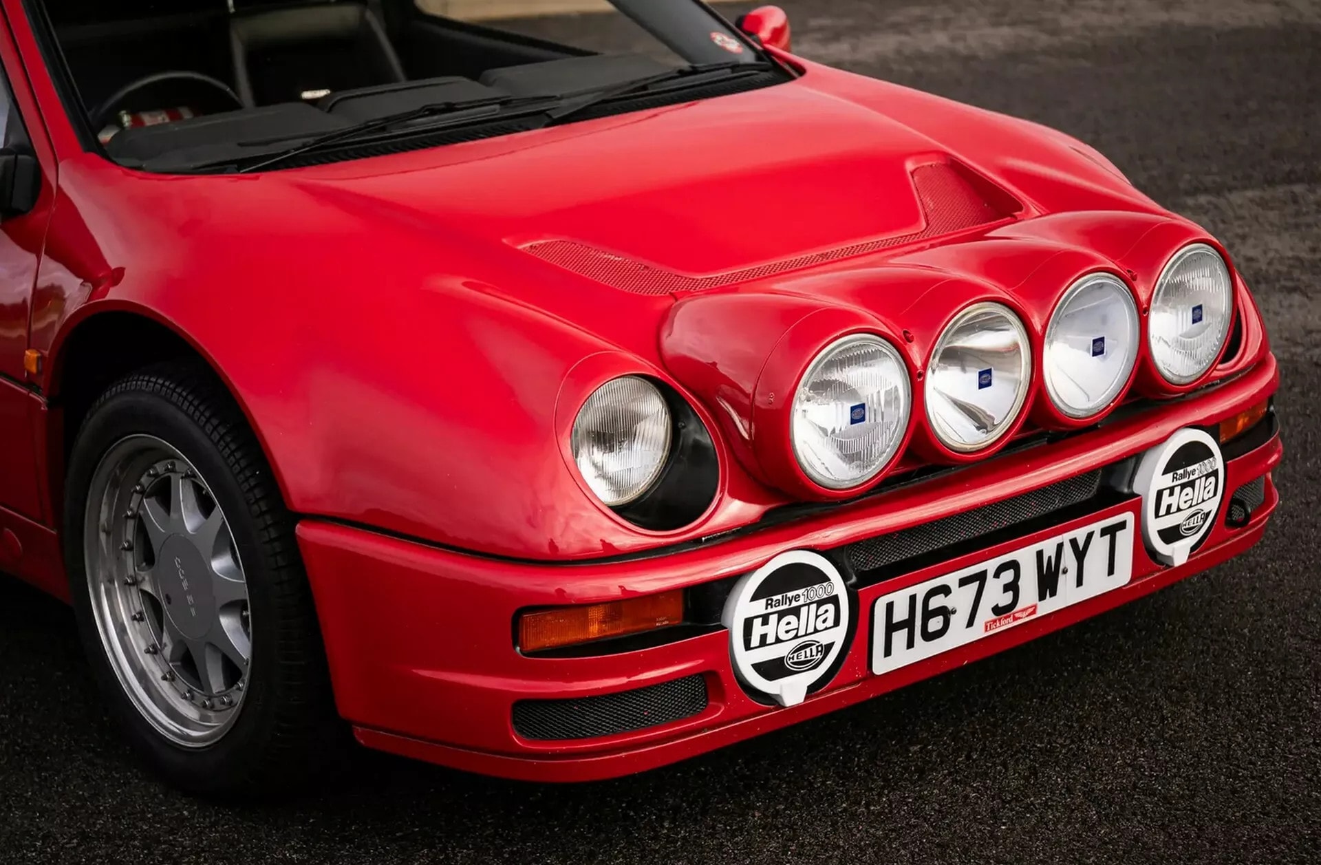 La rarissima Ford RS200 S all'asta da Iconic Auctioneers