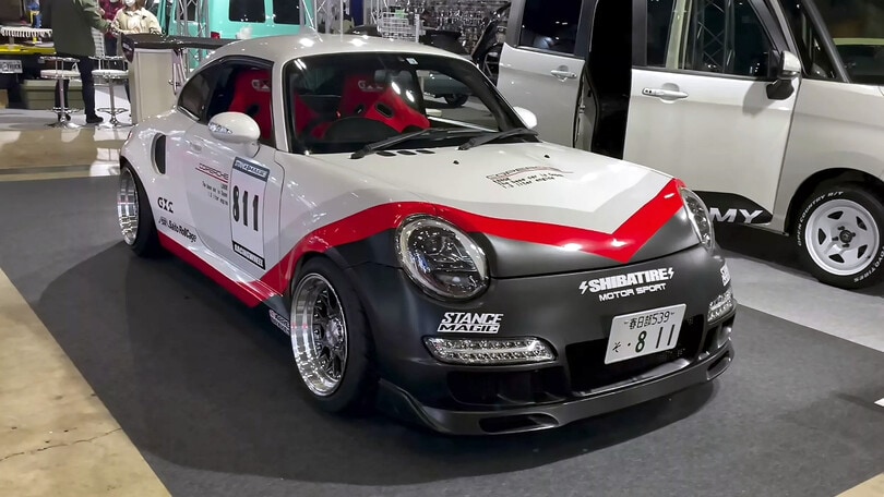 Coperche 811 GT-K, l'ibrido Daihatsu/Porsche