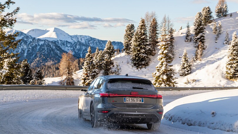 Audi S6 e-tron Avant, la prova