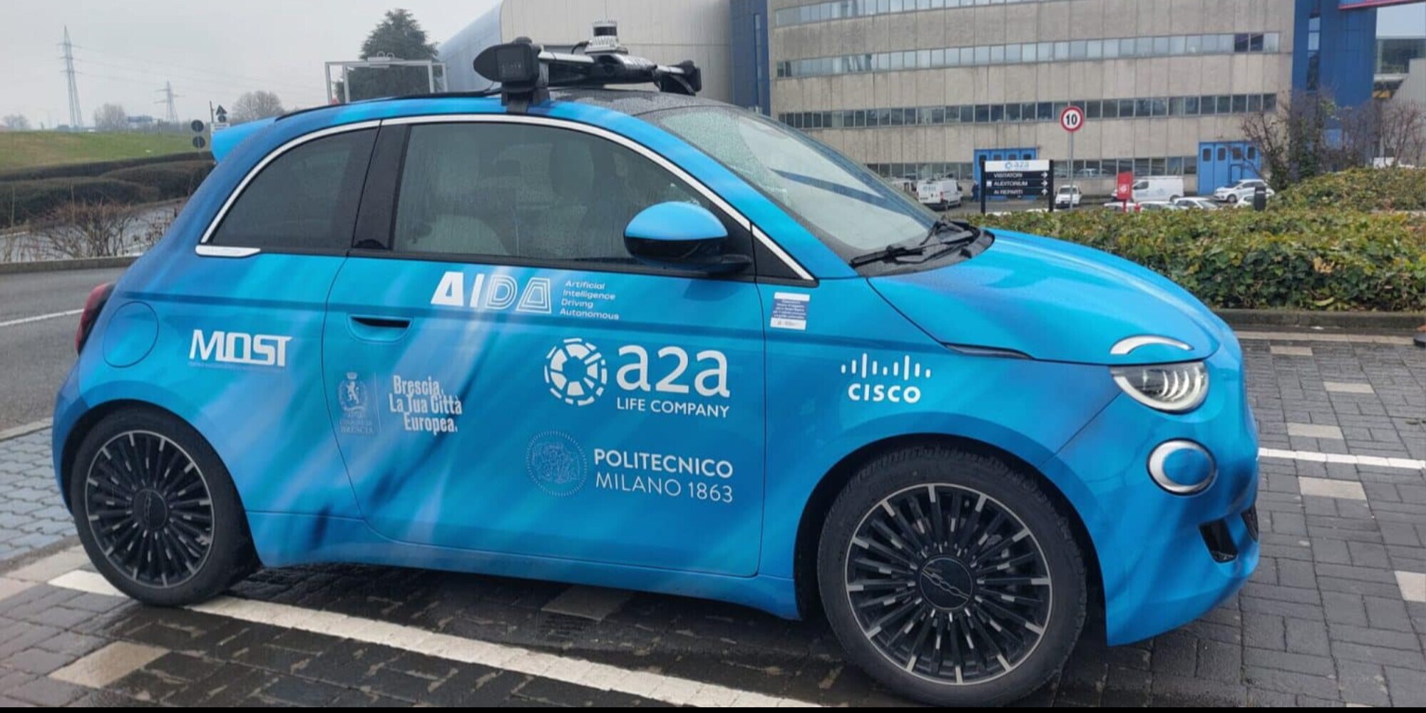 Car sharing autonomo, a Brescia test innovativi