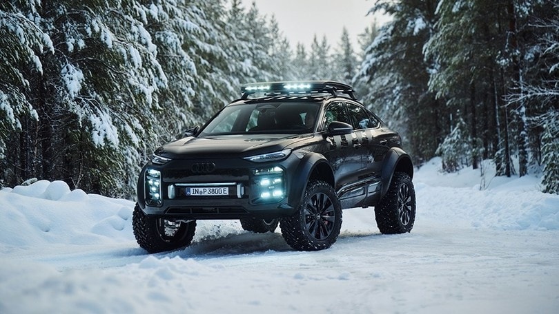 Audi Q6 e-tron Off Road concept, 4x4 al quadrato