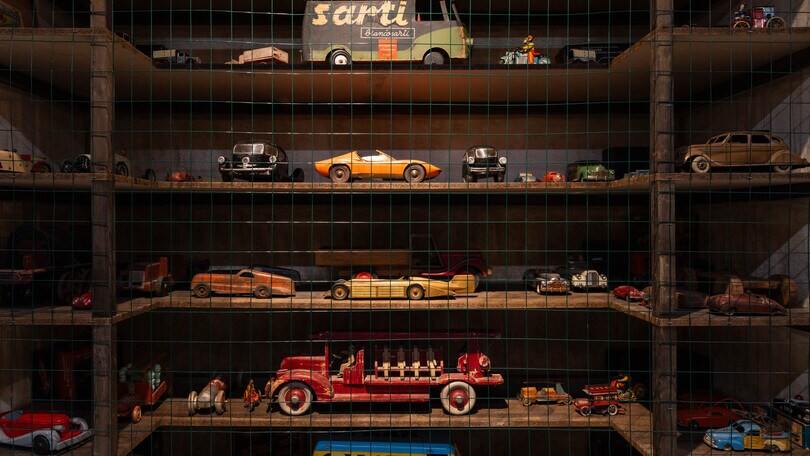 Al Mauto si gioca con le automobili alla mostra C/ART