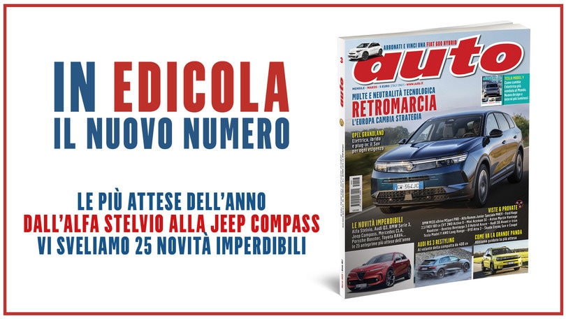 Il nuovo numero di Auto di marzo è in edicola: inchieste, news e prove esclusive