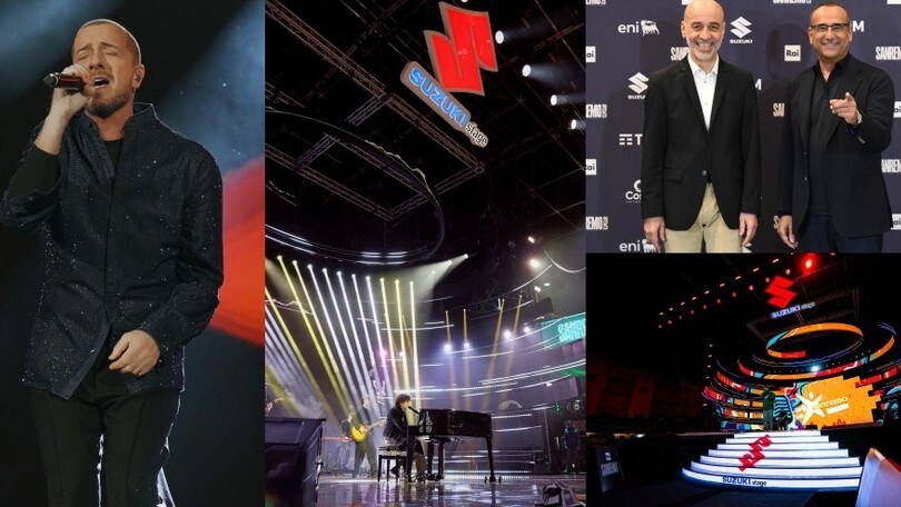 Il Suzuki Stage infiamma il Festival di Sanremo 2025
