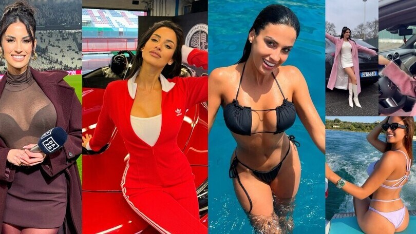 Eleonora Incardona incanta tutti... anche con le sue supercar