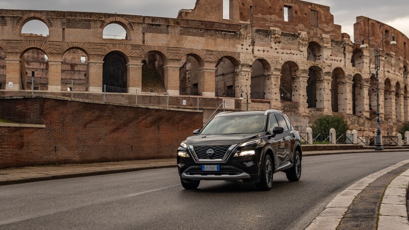 Nissan X-Trail 1.5 mild hybrid, il test