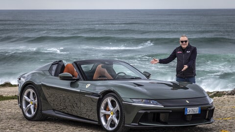 Ferrari 12Cilindri Spider, guarda qui la prova