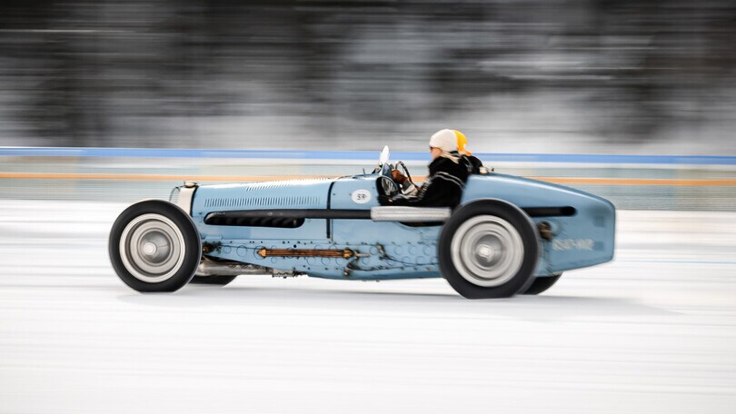 The I.C.E. St. Moritz, la Bugatti 59 è la best in class 2025