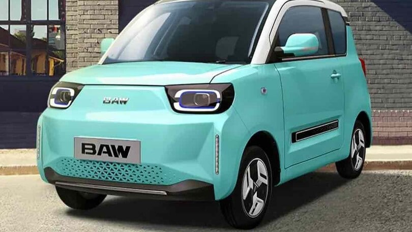 BAW1, il quadriciclo elettrico che vuole sfidare le city car