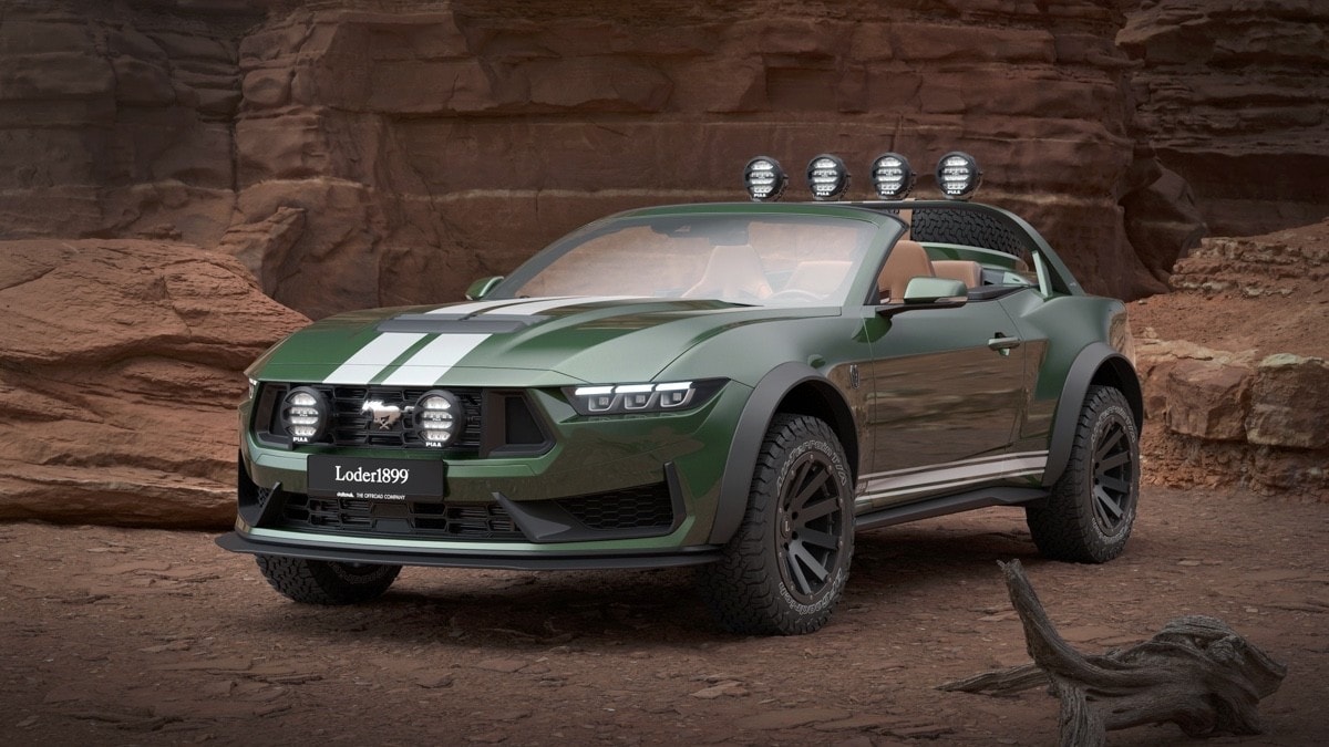 Mustang da off-road, Loder 1899 si ispira al film Gioco a Due