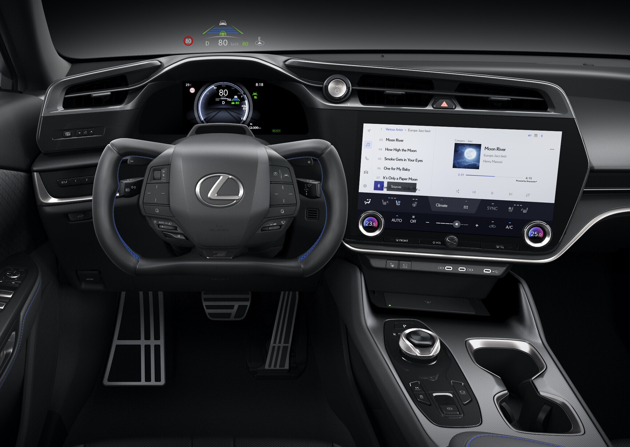 Nuova Lexus RZ, arriva lo sterzo elettrico