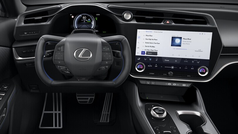 Nuova Lexus RZ, arriva lo sterzo elettrico