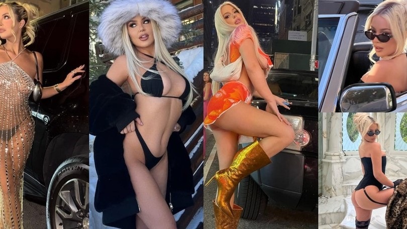 Tana, la bionda influencer con la passione per lusso e supercar