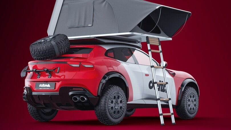 Ferrari Purosangue off-road by Delta4x4