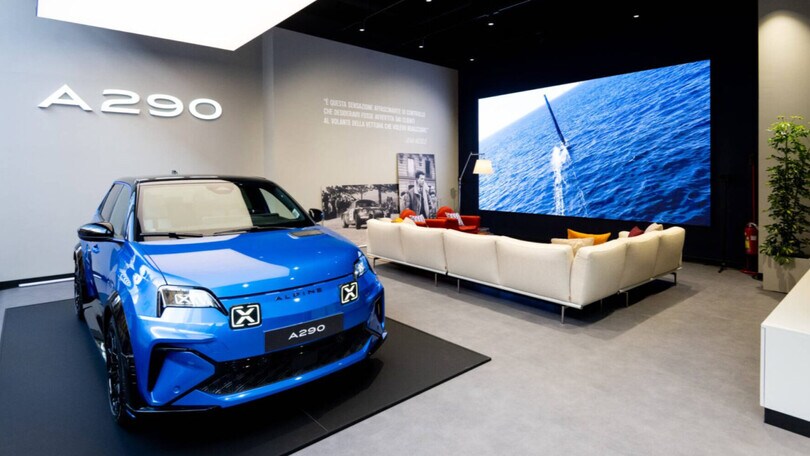 Alpine inaugura a Milano la sua prima Lounge