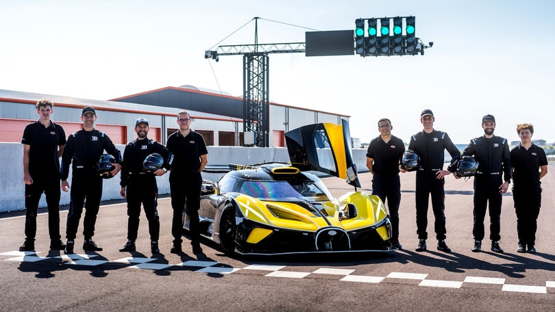 Bugatti Bolide, i test finali della più estrema di Molsheim