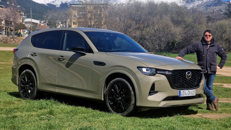 Mazda CX-60 2025, la prova