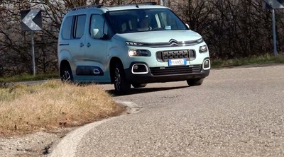 Citroen Berlingo Blue HDI: il test su strada VIDEO