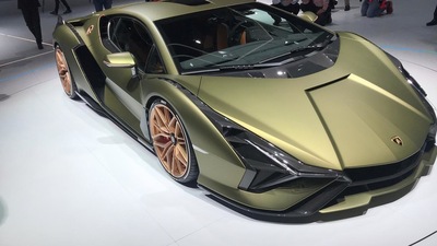 Lamborghini Sian al Salone di Francoforte, FOTO