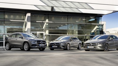 Mercedes 250e CLA e GLA: le foto