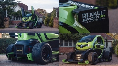Renault Twizy F1 Oakley Design FOTO