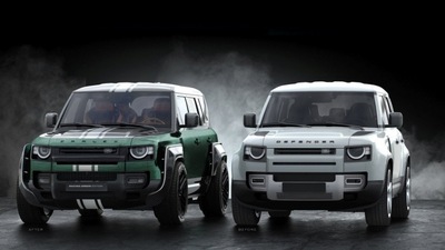 Land Rover Defender Racing Green Edition by Carlex Design