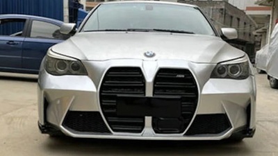 BMW, in Cina spunta una Serie 5 con il doppio rene gigante