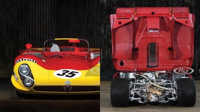 Alfa Romeo Tipo 33, all'asta il prototipo che corse a Le Mans 1970
