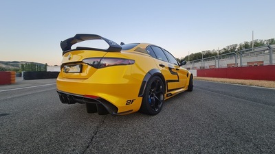 Tuning, kit di di PariS’5 GaraGe per "portare" Giulia da Quadrifoglio a GTA