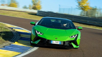 Lamborghini Huracán Tecnica, il giro di pista onboard a Balocco
