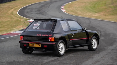 Peugeot 205 Turbo 16 all'asta